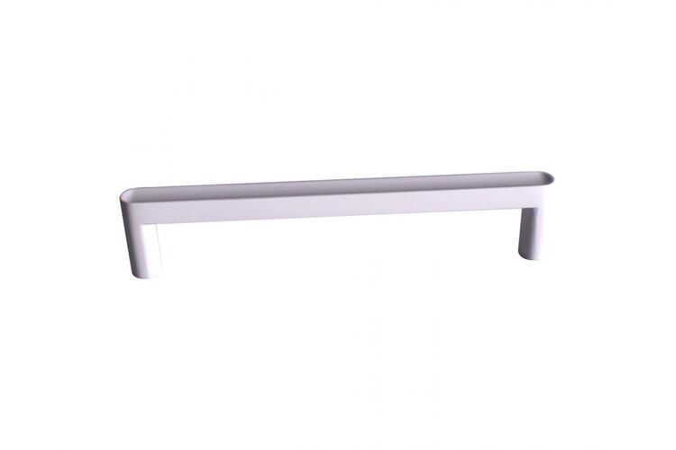 Ручка DL 42/256 WHT-RM Белый Матовый ДС СтандартЛайн, Цвет: Белый матовый, Межц. расстояние: 256, изображение 3