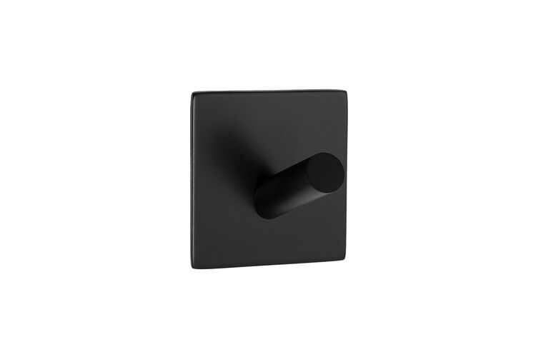 Крючок одинарный клеящийся МVM HSS-503S BLACK черный, Цвет: Черный, изображение 5