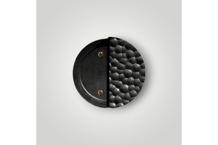 Ручка меблева DUET MOON-120-03, Колір: Вугілля, Міжц. відстань: 120, изображение 3