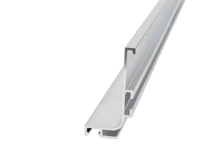 Профиль GOLA горизонтальный с пазом для LED Ferro Fiori, L=4300 мм, type L, Алюминий не анодированный, Цвет: Алюминий, изображение 8