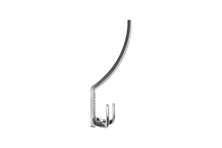 Крючок Z-355-1 (DW 355 G2) (FF 15/343) хром, Цвет: Хром, изображение 3
