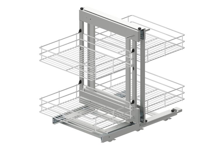 Магический угол Maxima Classic Corner Comfort 1200, правый, хром, Сторона крепления: Правая, Наружный размер секции, мм: 1200, Цвет: Хром, изображение 4