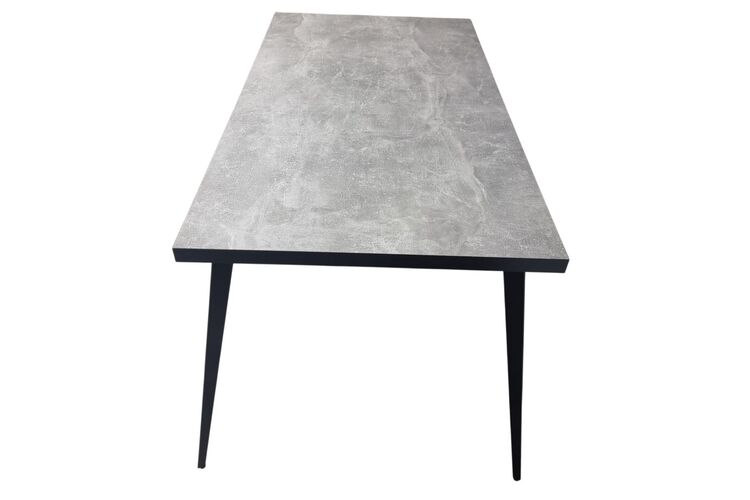 Стіл Dinat stilo 1350×750×730 мм, стиль індастріал/чорний, изображение 5