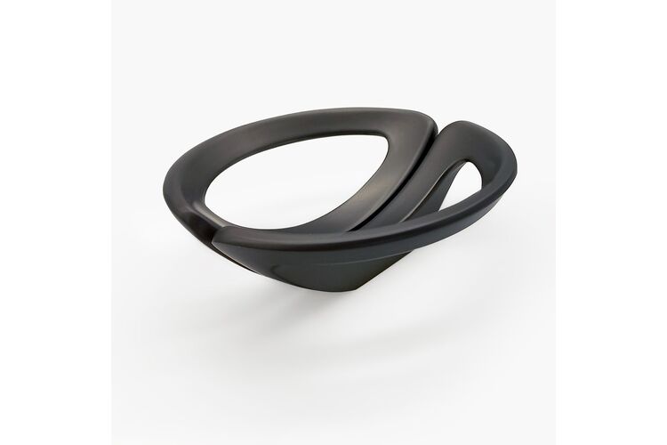 Ручка Bravo Bend 16 мм, графит, Цвет: Графит, Межц. расстояние: 16, изображение 7