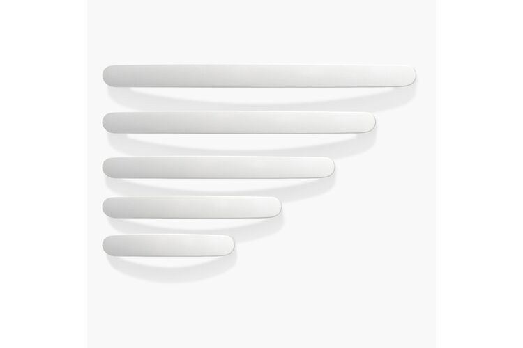 Ручка Bravo Arc Wind 96 мм, белый, Цвет: Белый, Межц. расстояние: 96, изображение 4