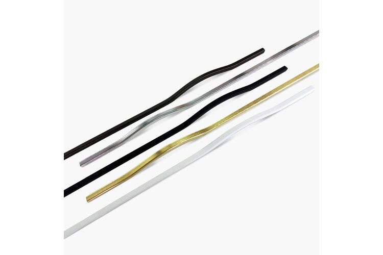 Ручка Bravo Long Twist 480 мм, брашоване золото, Колір: Золото браш, Міжц. відстань: 480, изображение 3