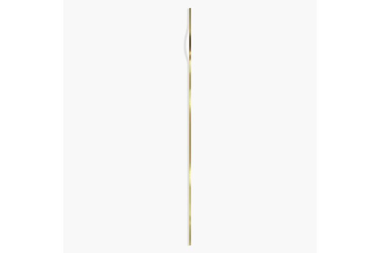 Ручка Bravo Long Twist 1200 мм, брашированное золото, Цвет: Золото, Межц. расстояние: 1060, изображение 5