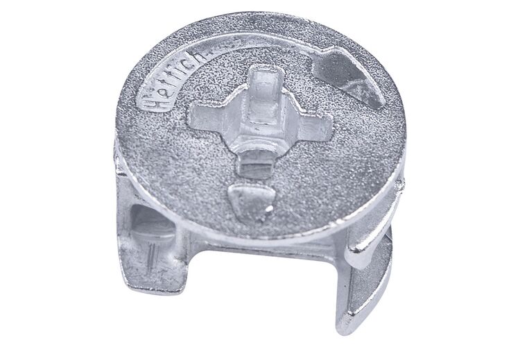 Ексцентрикова стяжка Rastex 15/15, цинк (9059487) Hettich, Товщина плити: 16, Колір: Цинк, изображение 6