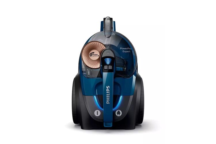Пылесос Philips контейнерный 7000 series, 900Вт, конт пыль -2л, НЕРА, турбощётка, синий, изображение 4