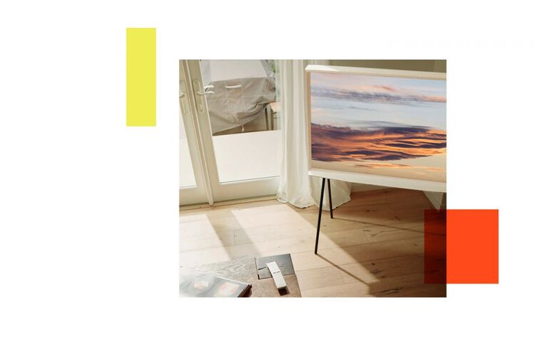 Телевизор 49" QLED 4K Samsung QE49LS01TAUXUA Smart, Tizen, White, Serif, изображение 8