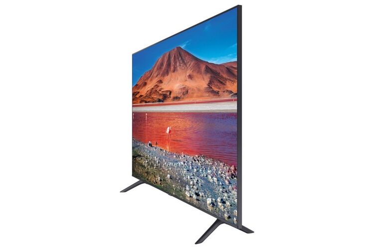 Телевизор 55" LED 4K Samsung UE55TU7100UXUA Smart, Tizen, Silver, изображение 4