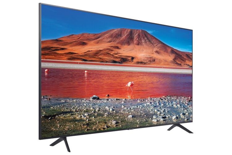 Телевизор 55" LED 4K Samsung UE55TU7100UXUA Smart, Tizen, Silver, изображение 3