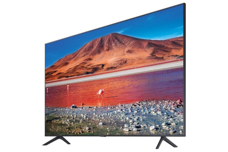 Телевизор 55" LED 4K Samsung UE55TU7100UXUA Smart, Tizen, Silver, изображение 9
