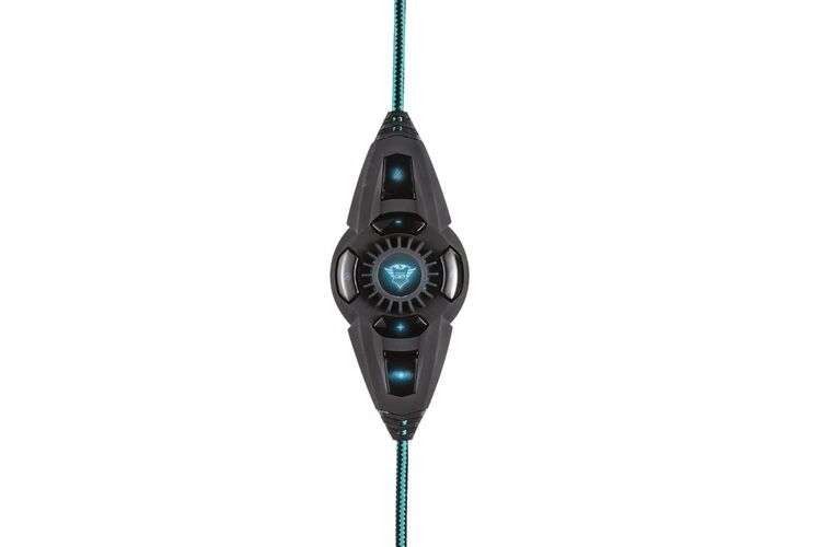 Гарнитура игровая Trust GXT 363 Hawk 7.1 Bass Vibration USB BLACK, изображение 3