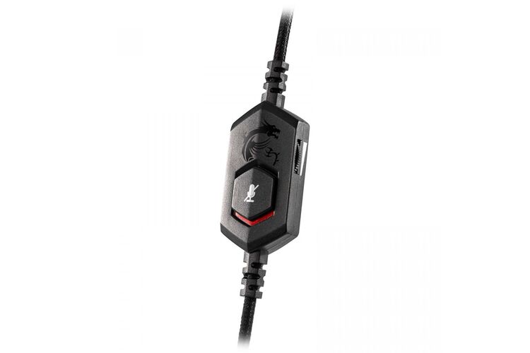 Гарнитура MSI Immerse GH30 V2 Immerse Stereo Over-ear Gaming Headset, изображение 9
