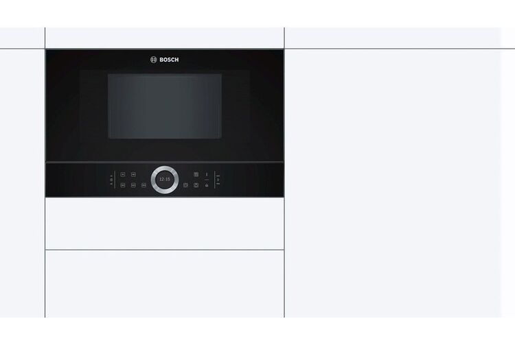 Встраиваемая микроволновая печь Bosch BFR634GB1 - 21л./900Ватт/TFT дисплей/черный, изображение 3