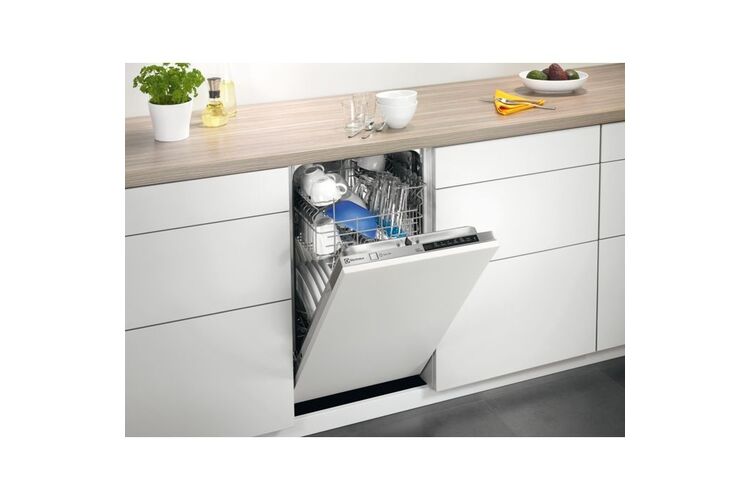 Посудомоечная машина Electrolux ESL94585RO встраиваемая/ ширина 45 см/ 9 комплектов/ A++/ 7 программ/ нержавеющая сталь, изображение 3