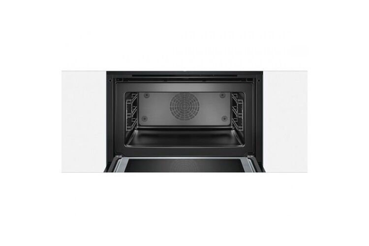 Духовой шкаф Bosch электрический компактный, 45л, A, дисплей, конвекция, ф-ция СВЧ, черный, изображение 3