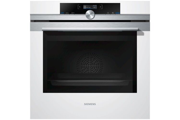 Духовой шкаф Siemens электрический, 71л, A+, дисплей, конвекция, белый, изображение 10