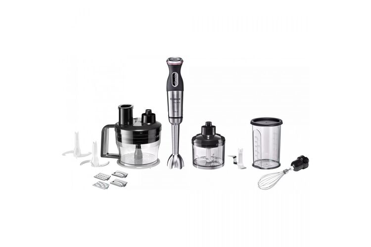 Блендер ручной Bosch MS8CM6190 - 1000Вт/1.25л/шинковка/измельчитель/венчик/черный, изображение 8