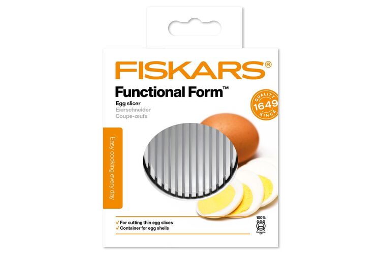 Яйцерезка Fiskars Functional Form, пластик, нерж. сталь, изображение 9