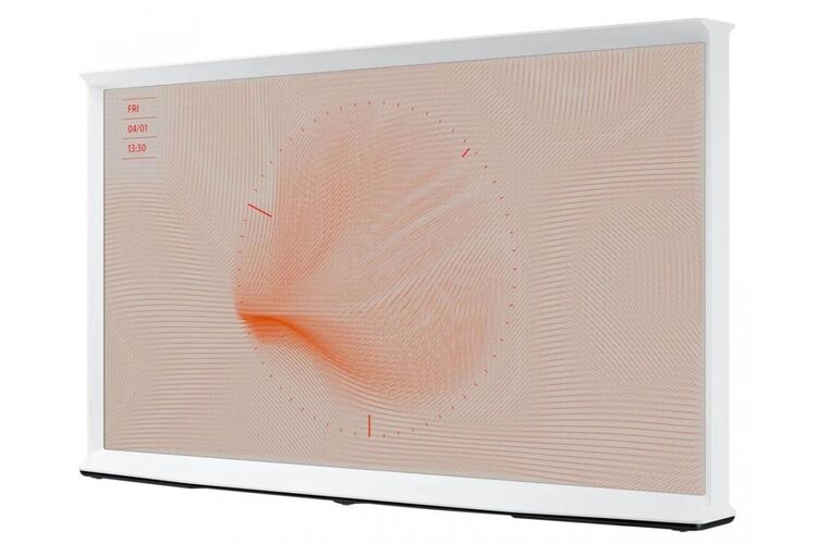 Телевизор 50" Samsung QLED 4K 50Hz Smart Tizen White Serif, Колір: черный [колір пiдставки], белый [колір фронту], изображение 4