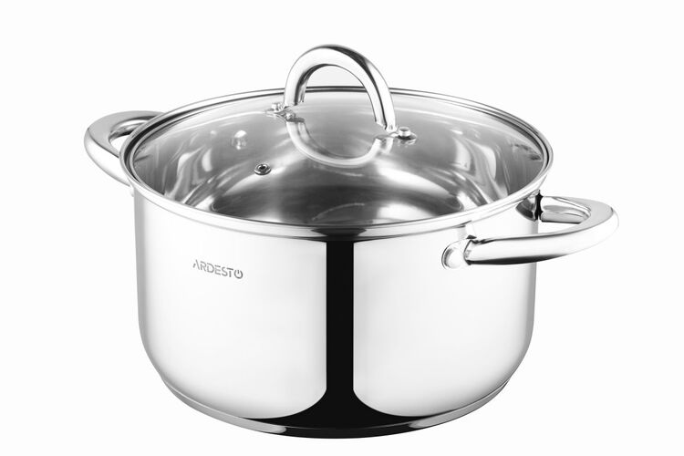Набор посуды Ardesto Gemini Gourmet Andria, 10 пред., нержавеющая сталь, Цвет: Нержавеющая сталь, изображение 9