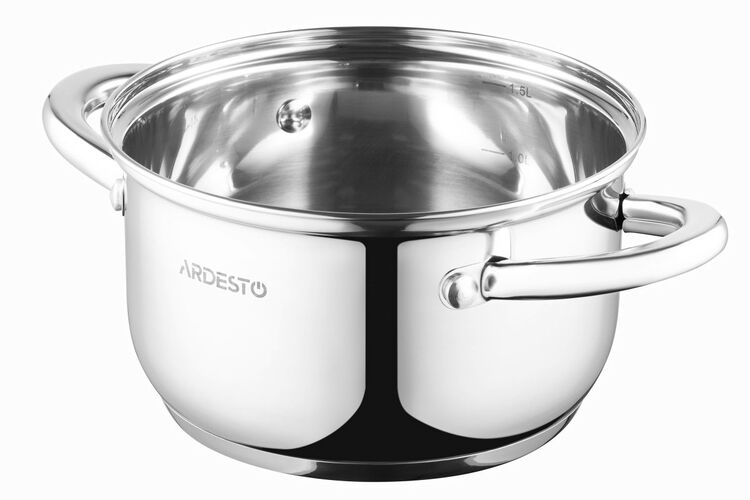 Набор посуды Ardesto Gemini Gourmet Andria, 10 пред., нержавеющая сталь, Цвет: Нержавеющая сталь, изображение 19
