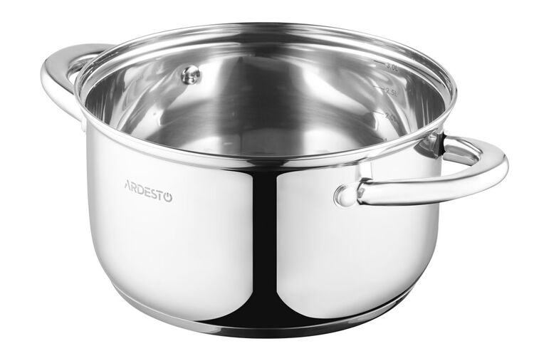 Набор посуды Ardesto Gemini Gourmet Andria, 10 пред., нержавеющая сталь, Цвет: Нержавеющая сталь, изображение 13