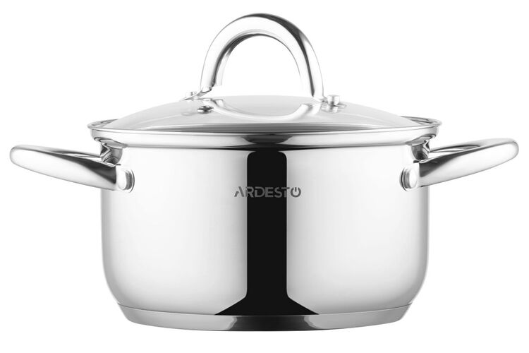 Набор посуды Ardesto Gemini Gourmet Andria, 10 пред., нержавеющая сталь, Цвет: Нержавеющая сталь, изображение 14