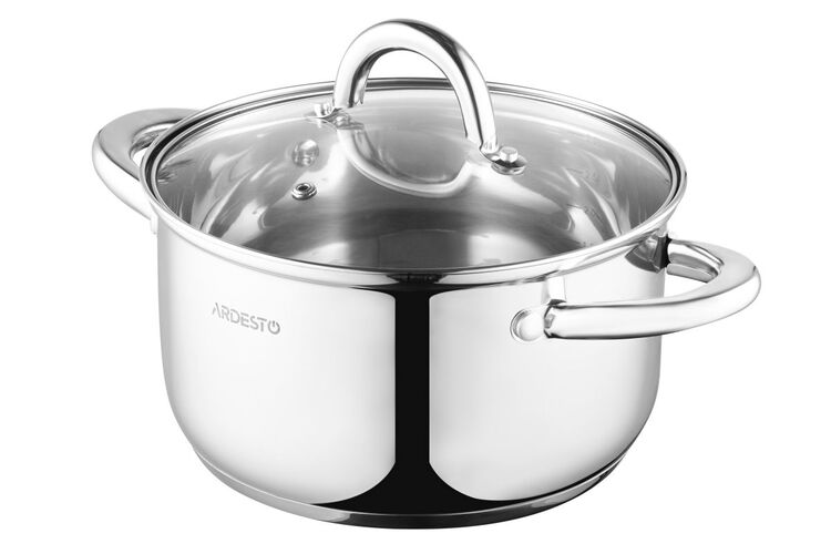 Набор посуды Ardesto Gemini Gourmet Andria, 10 пред., нержавеющая сталь, Цвет: Нержавеющая сталь, изображение 12