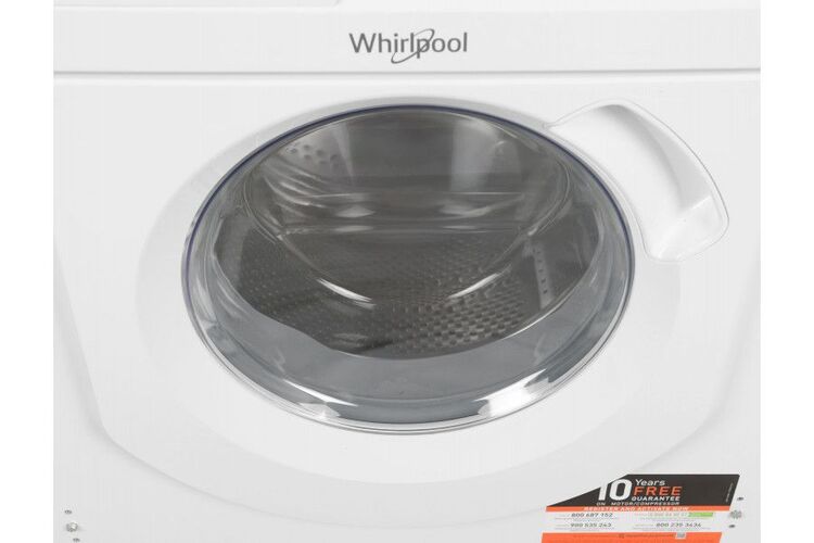 Стирально-сушильная машина Whirlpool встраиваемая фронтальная, 7(5)кг, 1400, A+++, 60см, дисплей, пар, инвертор, белый, изображение 7
