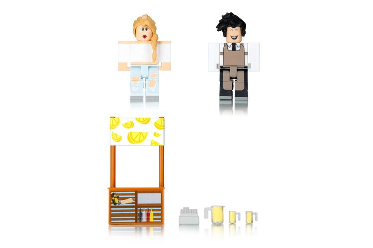 Игровой набор Roblox Game Packs Adopt Me: Lemonade Stand W6, 2 фигурки и аксессуары, изображение 3