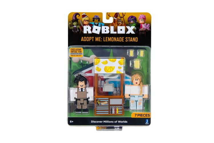 Игровой набор Roblox Game Packs Adopt Me: Lemonade Stand W6, 2 фигурки и аксессуары, изображение 7