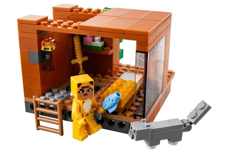 Конструктор LEGO Minecraft Современный домик на дереве, изображение 10