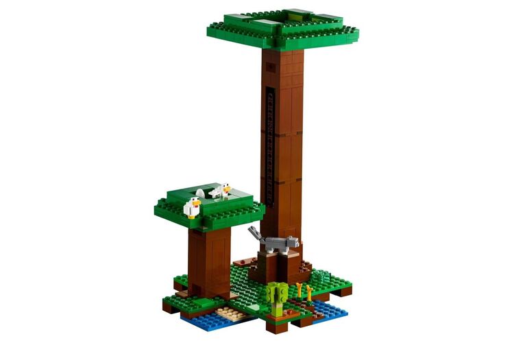 Конструктор LEGO Minecraft Современный домик на дереве, изображение 13