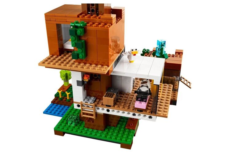 Конструктор LEGO Minecraft Современный домик на дереве, изображение 7
