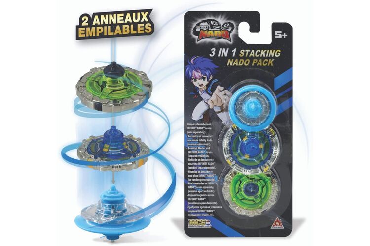 Набор Auldey Infinity Nado V Advanced Edition 3 в 1 Ares' Wings Крылья Ареса, два кольца и основа, изображение 3