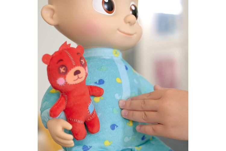 Мягкая игрушка CoComelon Roto Plush Bedtime JJ Doll Джей Джей со звуком, изображение 5