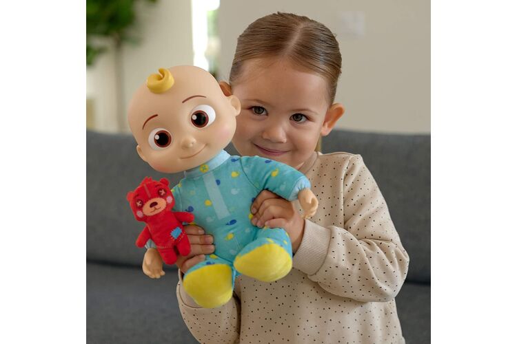 Мягкая игрушка CoComelon Roto Plush Bedtime JJ Doll Джей Джей со звуком, изображение 8