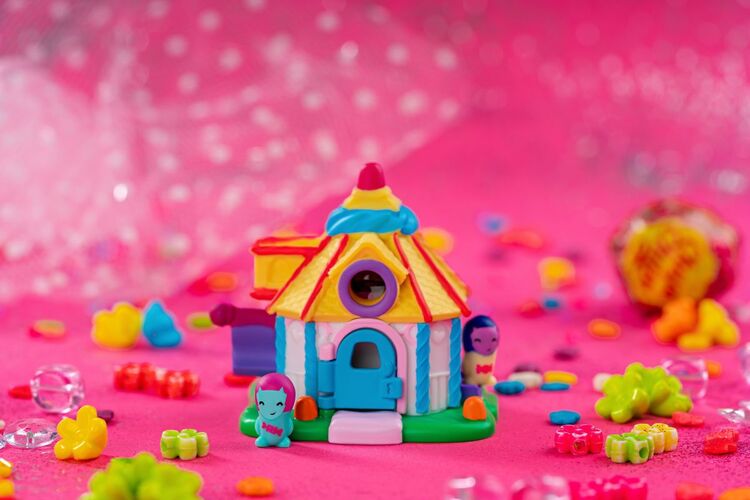 Игровая фигурка Nanables Small House Город сладостей, Конфетный домик, изображение 10