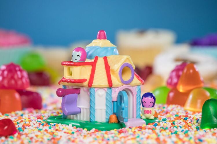 Игровая фигурка Nanables Small House Город сладостей, Конфетный домик, изображение 5