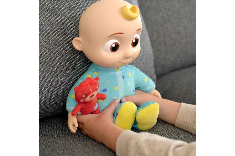 Мягкая игрушка CoComelon Roto Plush Bedtime JJ Doll Джей Джей со звуком, изображение 7