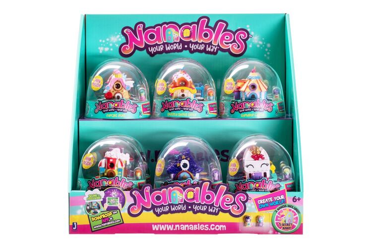 Игровая фигурка Nanables Small House Город сладостей, Конфетный домик, изображение 8