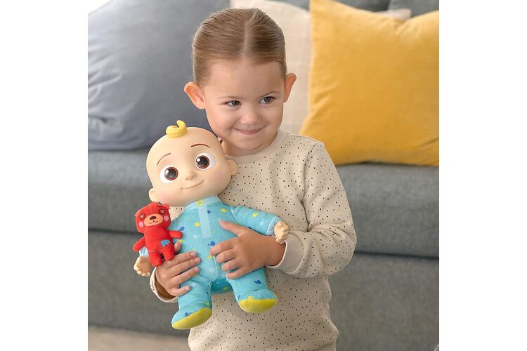 Мягкая игрушка CoComelon Roto Plush Bedtime JJ Doll Джей Джей со звуком, изображение 10