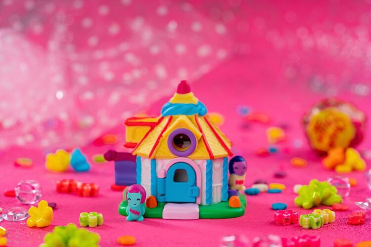 Игровая фигурка Nanables Small House Город сладостей, Конфетный домик, изображение 7