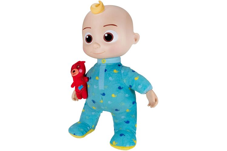Мягкая игрушка CoComelon Roto Plush Bedtime JJ Doll Джей Джей со звуком, изображение 4
