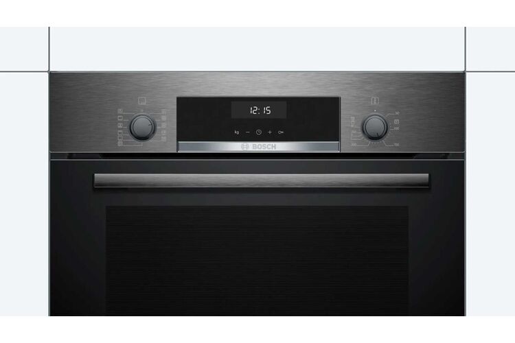 Духовой шкаф Bosch электрический, 66л, A, дисплей, конвекция, антрацит, изображение 4