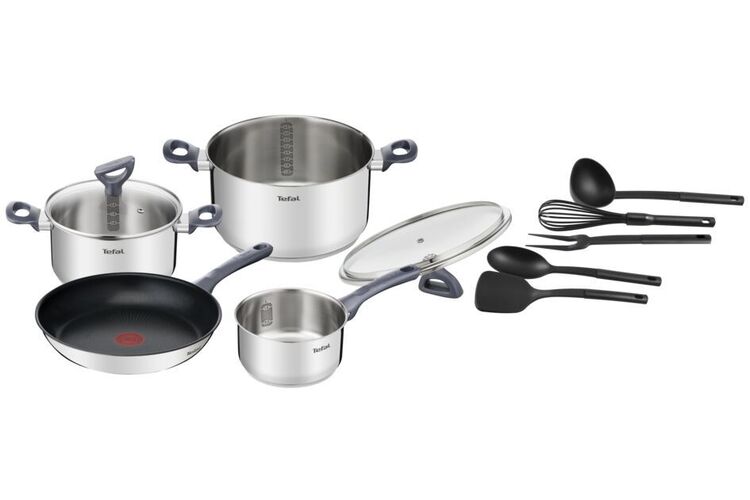 Tefal Набір посуду Daily Cook, 11 предметів, нерж. сталь, изображение 3