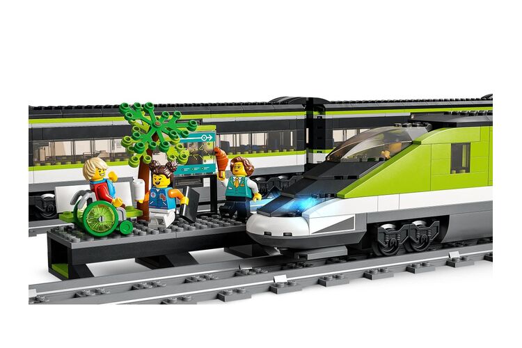 Конструктор LEGO City Trains Пассажирский поезд-экспресс, изображение 5